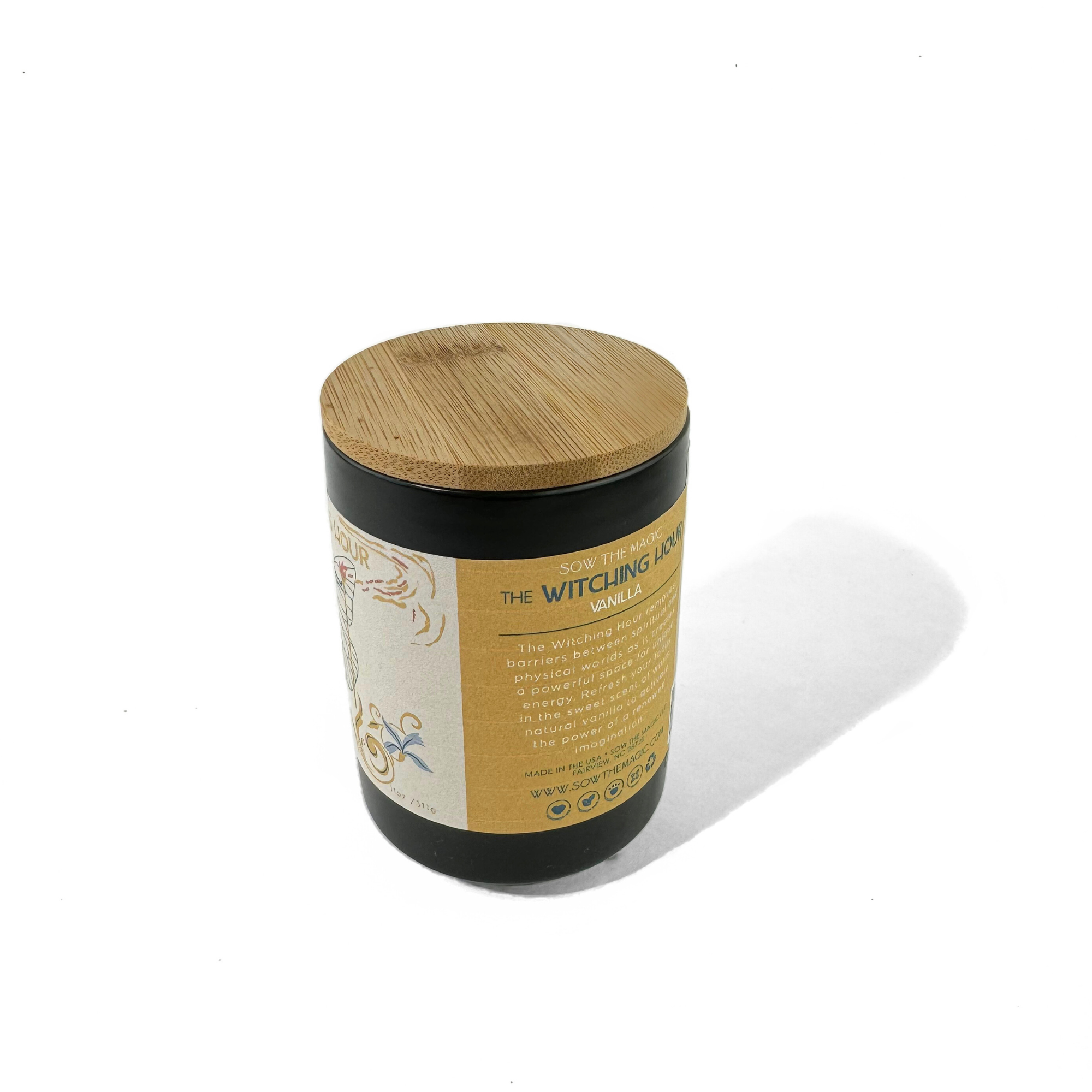 Sow the Magic - Vendita all'ingrosso Candela in vasetto - Candela da giardino The Witching Hour alla vaniglia4