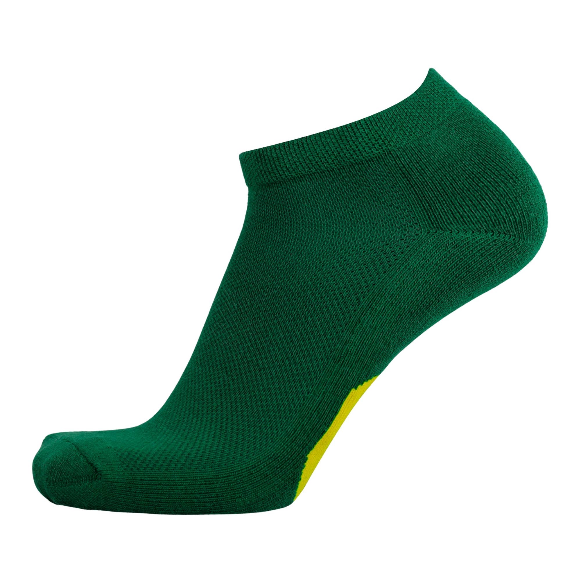 Donegal Bay - Wholesale Socks - Unisex - Oregon Ducks Green No-Show Footies1
