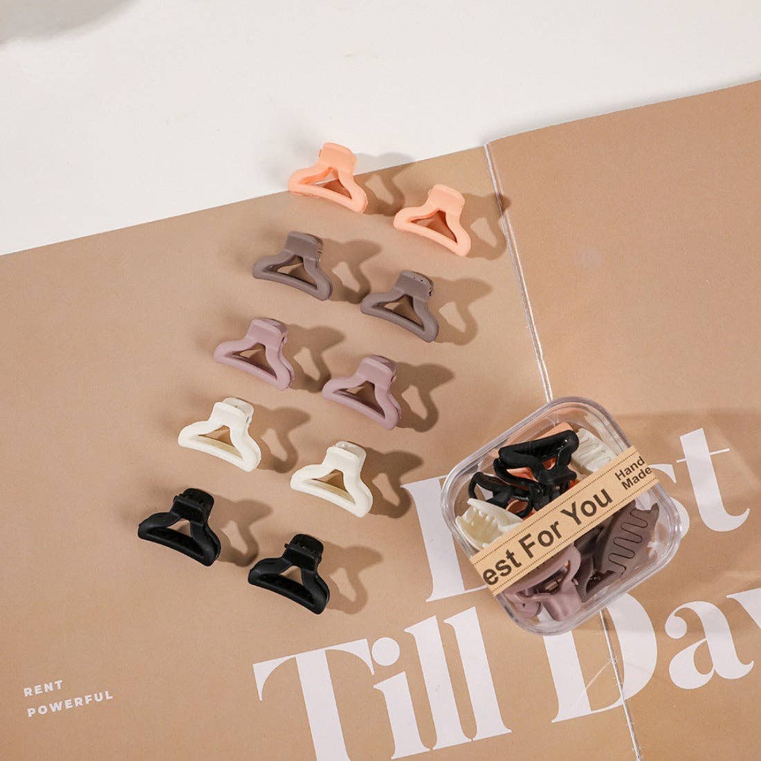 WEST AUSSIE SUPPLIES - Venta al por mayor Horquilla para el pelo - Mujer - Beau - Set de cajas con clips pequeños para el cabello8