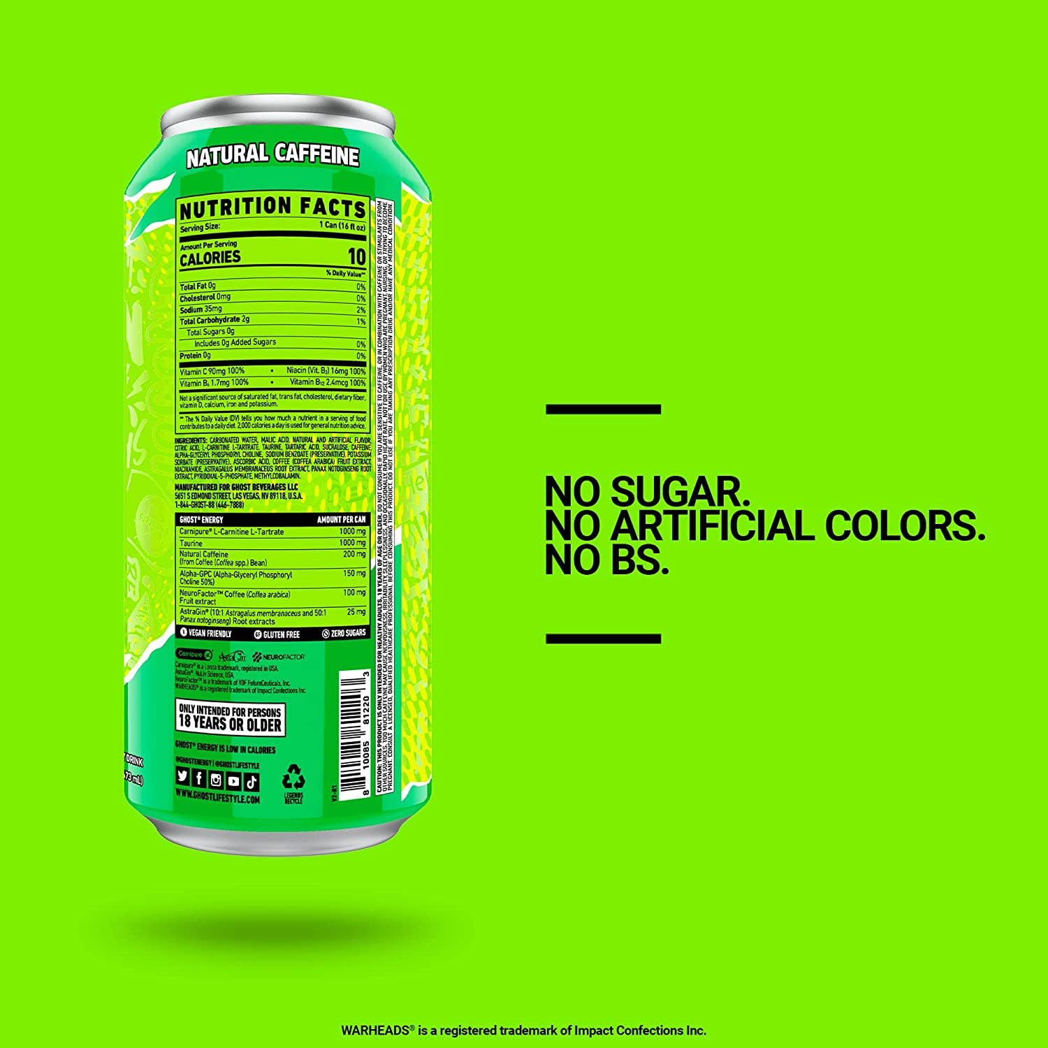 Campus Protein - Wholesale Sports/Energy Drink - GHOST Energy Drink24