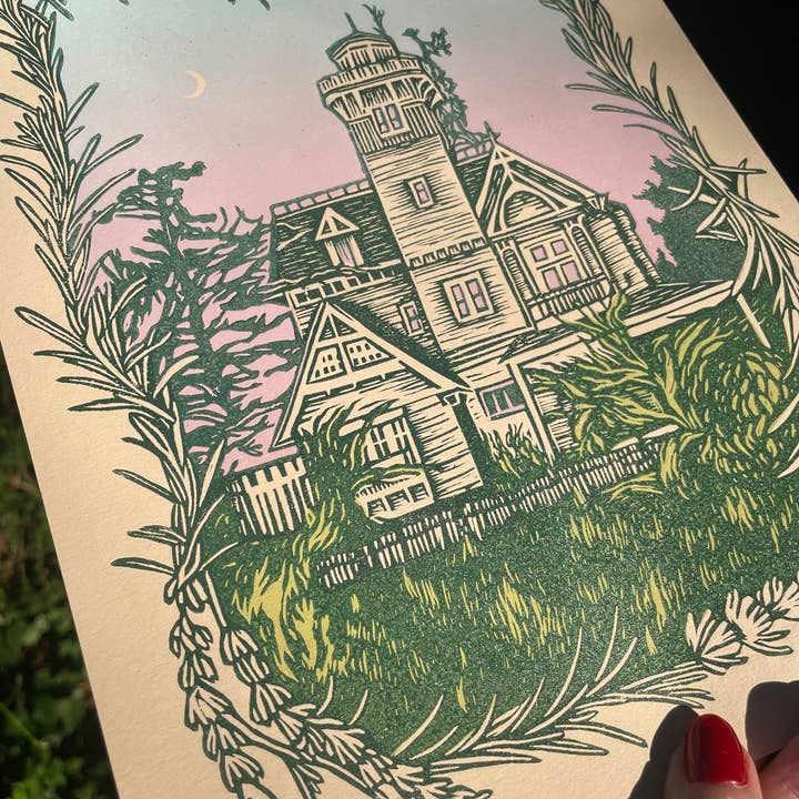 Augury Press - Wholesale Kunstprint - Praktische magische linosnede print3