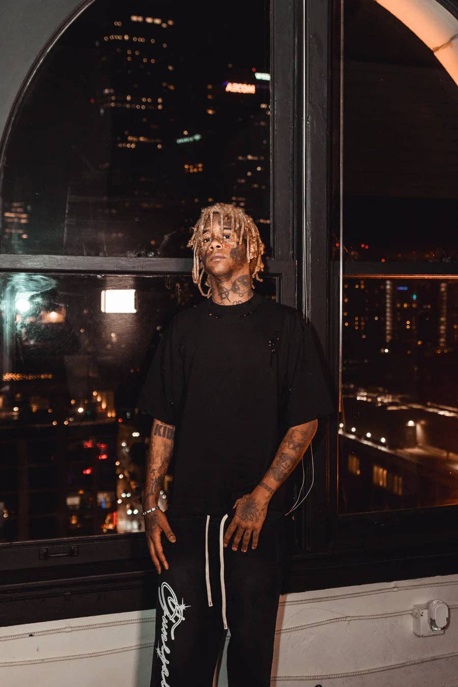 FUNERAL APPAREL - Wholesale T-shirt - Heren - Zwart Verweerd Oversized T-shirt3