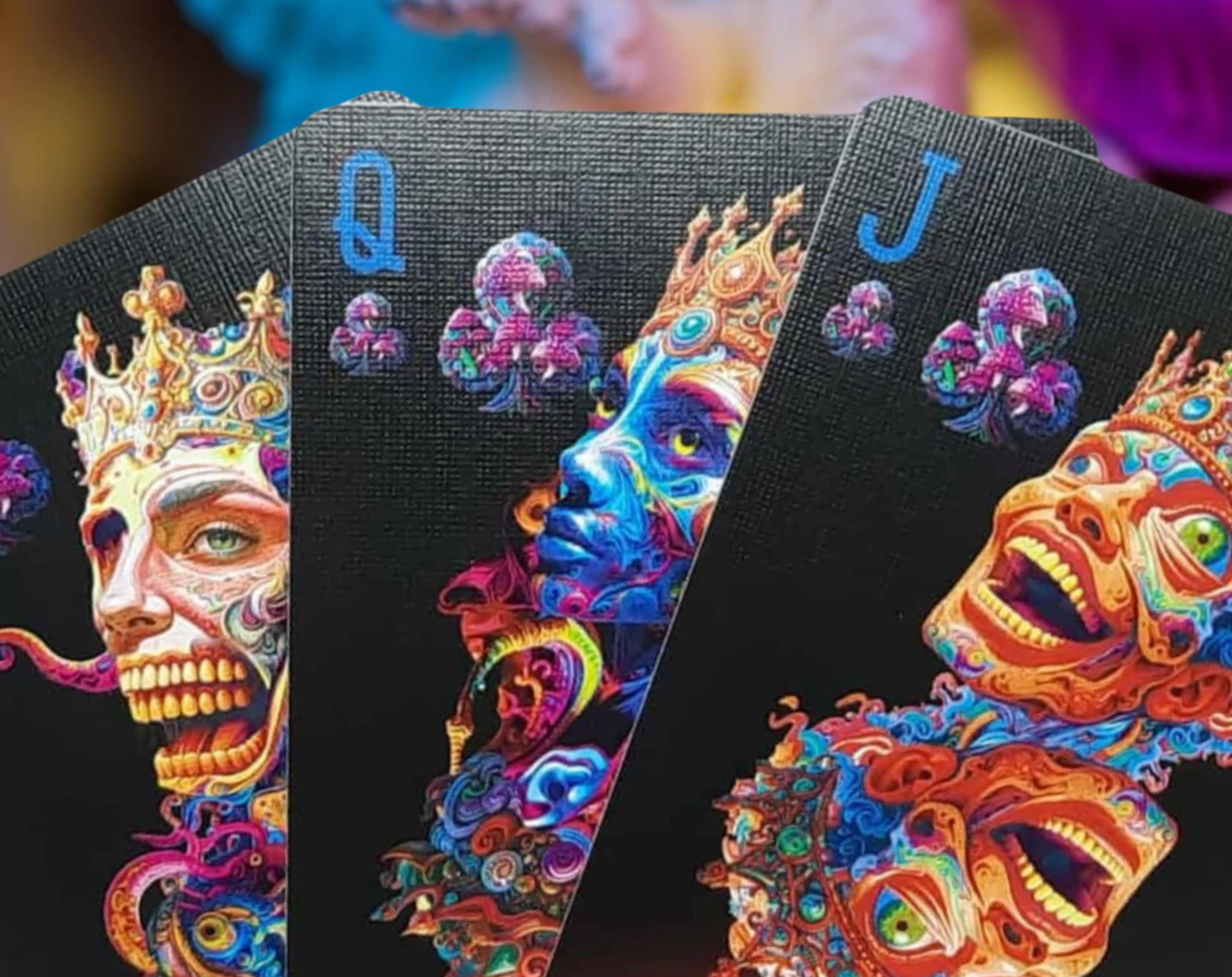 Collectible Playing Cards - Wholesale Playing Cards - Bicycle Psychedelic Playing Cards4