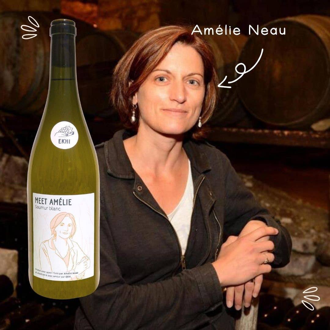 Ekhi - Wholesale White Wine - WHITE WINE | Organic Saumur Blanc 2024 "Meet Amélie"1