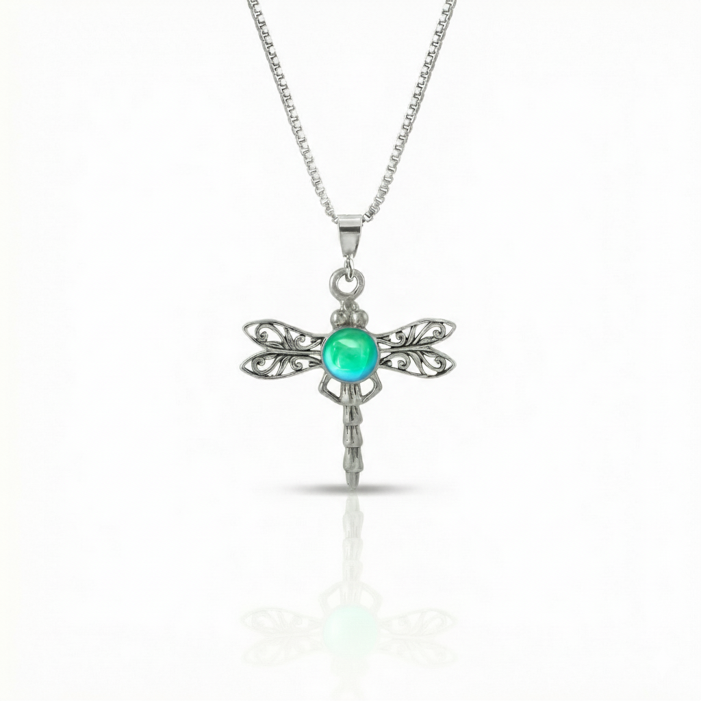 LeightWorks – wholesale Pendant/charm necklace – Small Dragonfly Pendant3