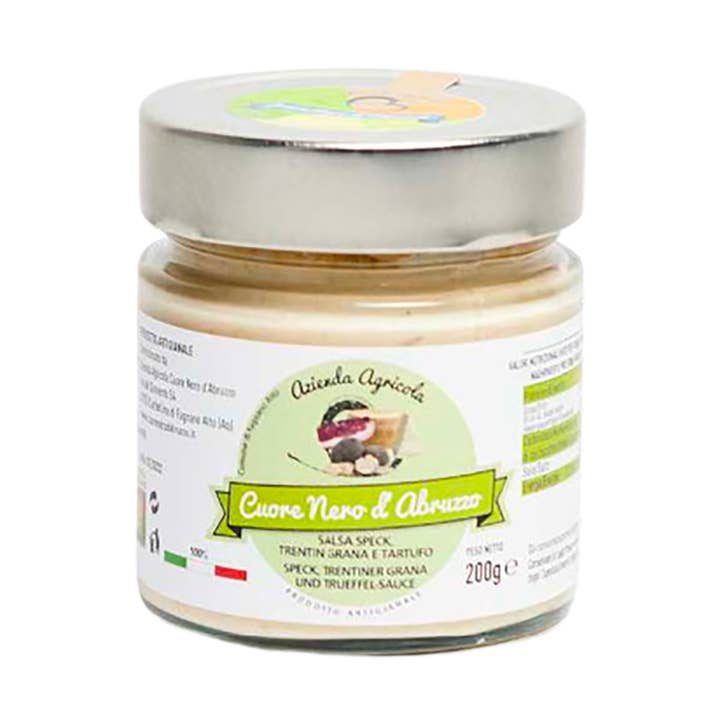 Speck Trentin Grana och tryffelsås - Cuore Nero d'Abruzzo för wholesale av Conviene srls
