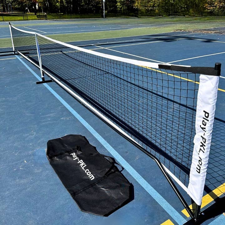 Logo Portable Pickleball Net for wholesale by Playly Store