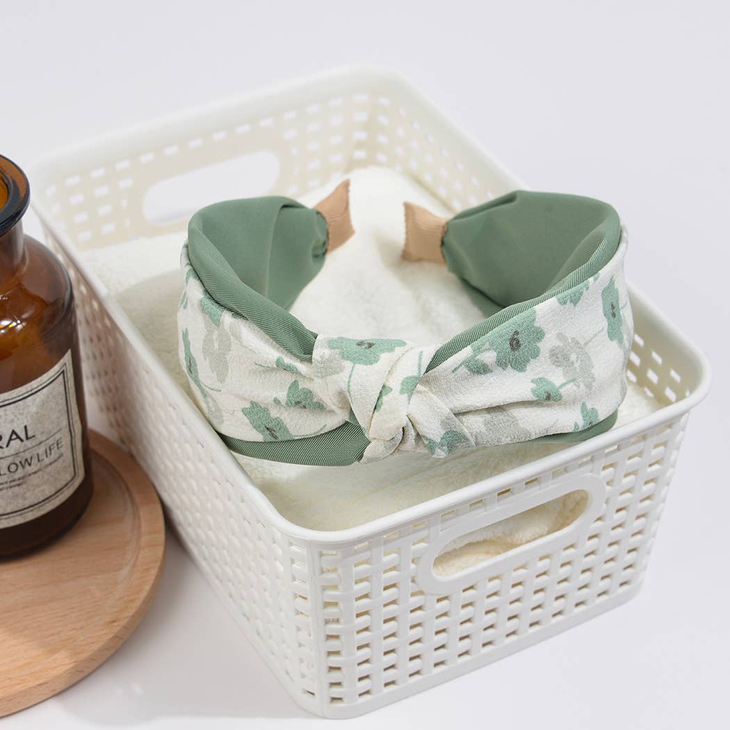 TheDivaSoap - Wholesale Fashion Headband - Women's - Floral Cross Knotted Headband5