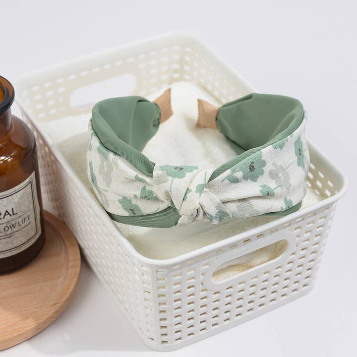 TheDivaSoap - Wholesale Fashion Headband - Women's - Floral Cross Knotted Headband5