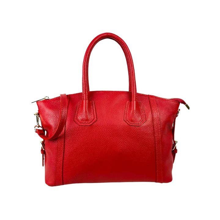 Chenson & Gorett - Wholesale Top Handle Bag - Women's - Small Model Italian Leather Bag for Women. Promo1