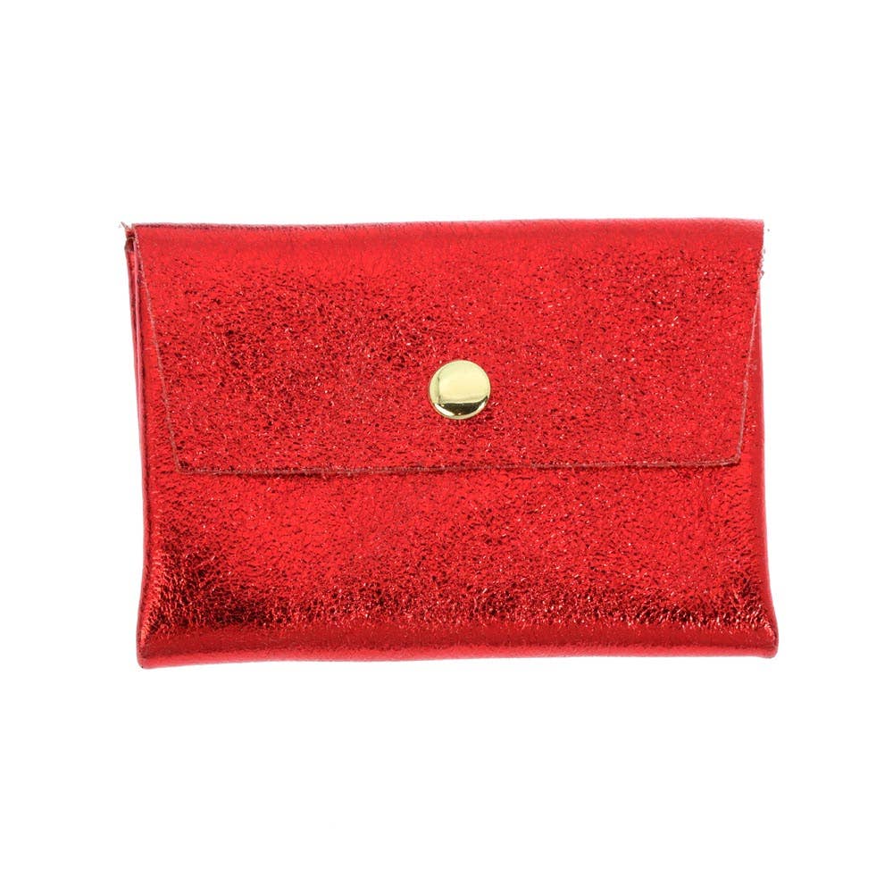Les Cleias - Wholesale Coin Purse - Women's - Iridescent leather wallet/card holder15