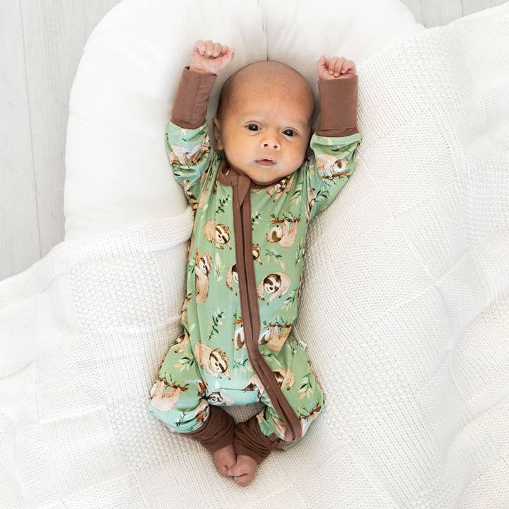 Bryce Bamboo Konvertibel Sparkdräkt för wholesale av Laree + Co.