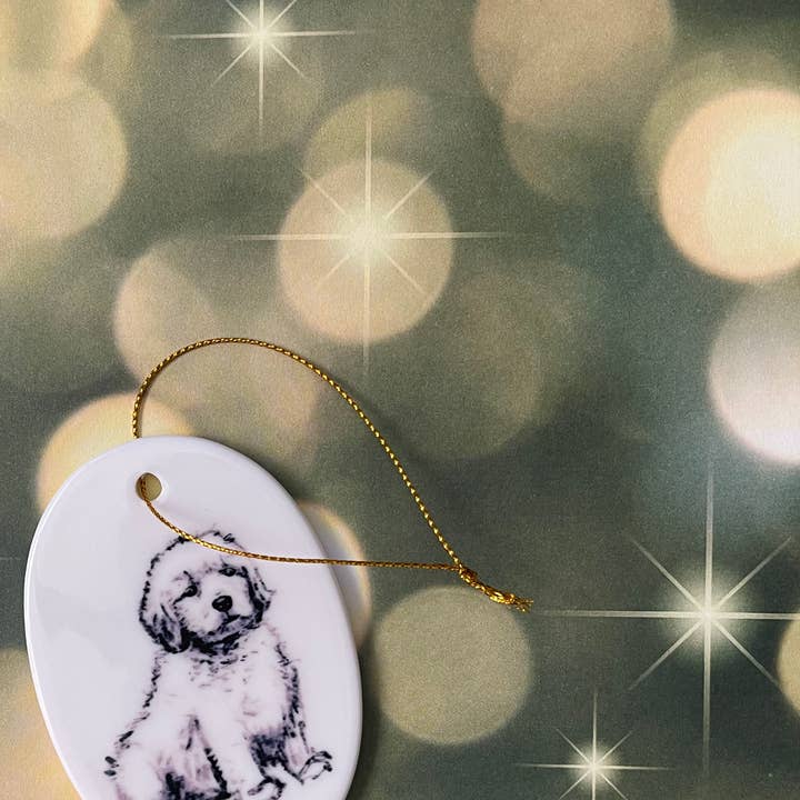Breed Mix Dog Ornaments for wholesale by The Painted Lace