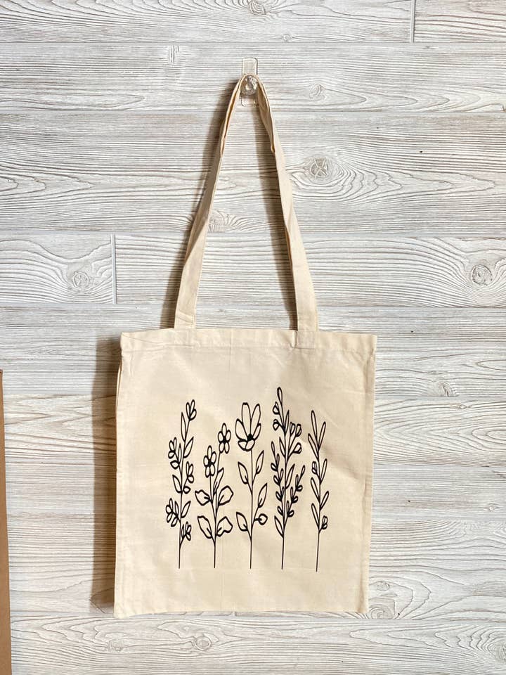 Draagtas met bloemen voor wholesale door SkylinnRaeCo