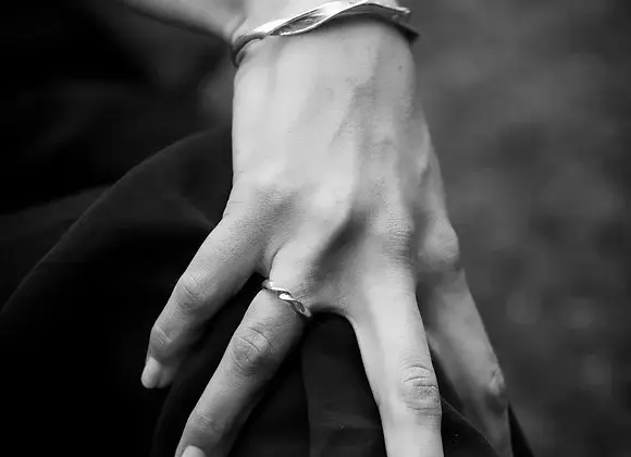 Morgan Lou - Wholesale Band/Stacked Ring - Ariette silver ring1