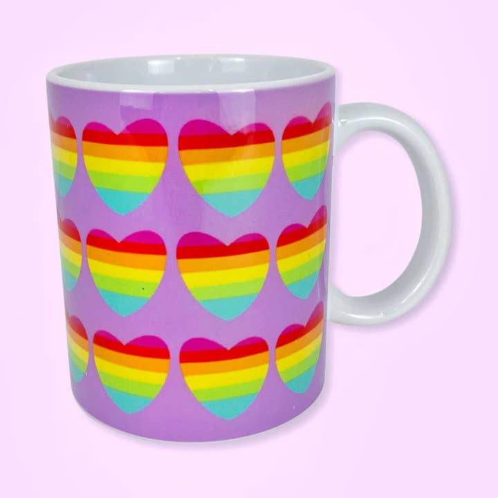 Rainbow Love Coffee Mug for wholesale by Timmery