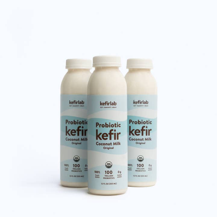 Kefir Lab – wholesale Non-dairy milk – Original Coconut Milk Kefir (9pk)2