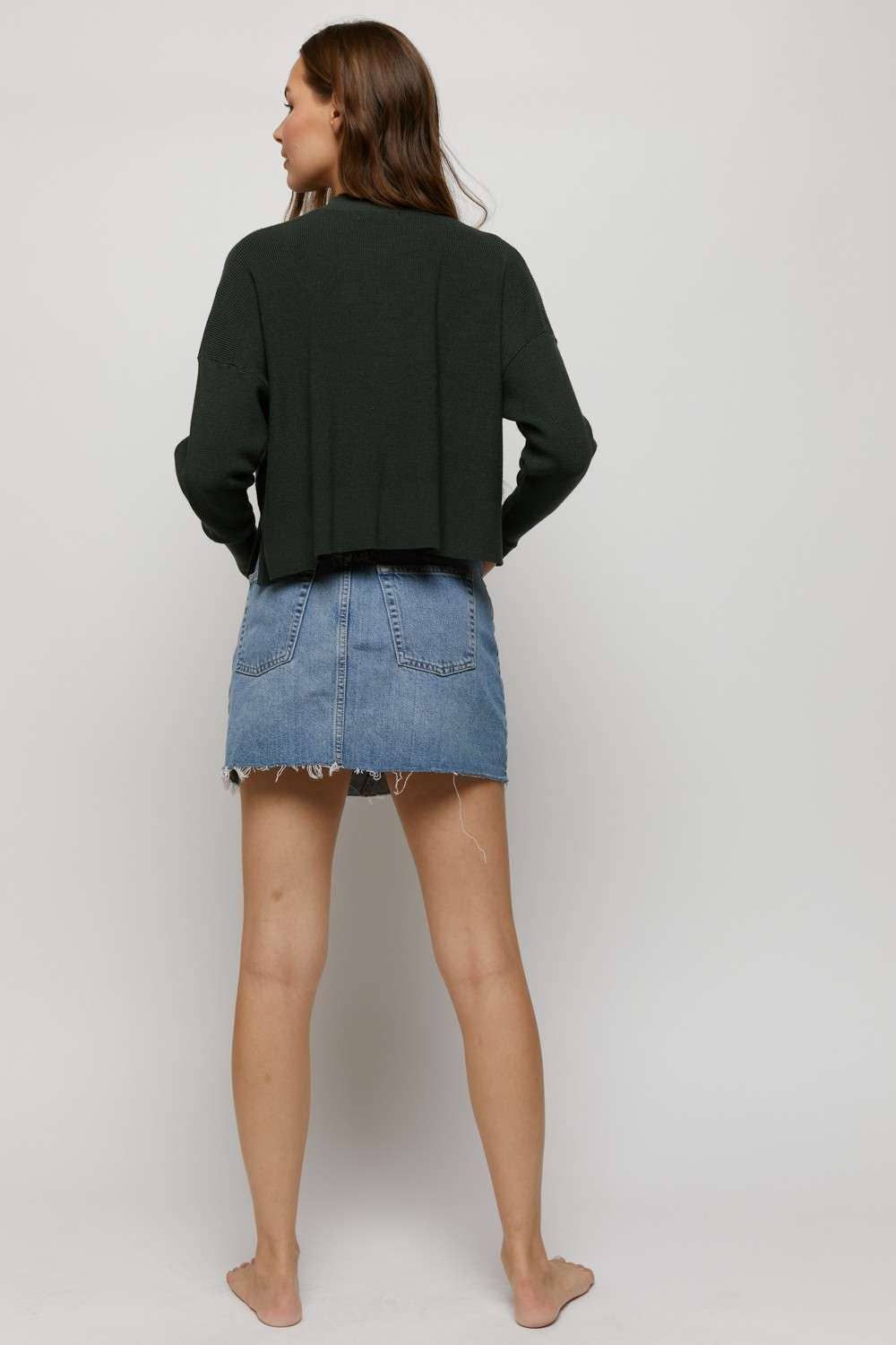 Hers & Mine - Wholesale Knit Top - Women's - MOCK NECK SIDE SLIT SWEATER TOP17