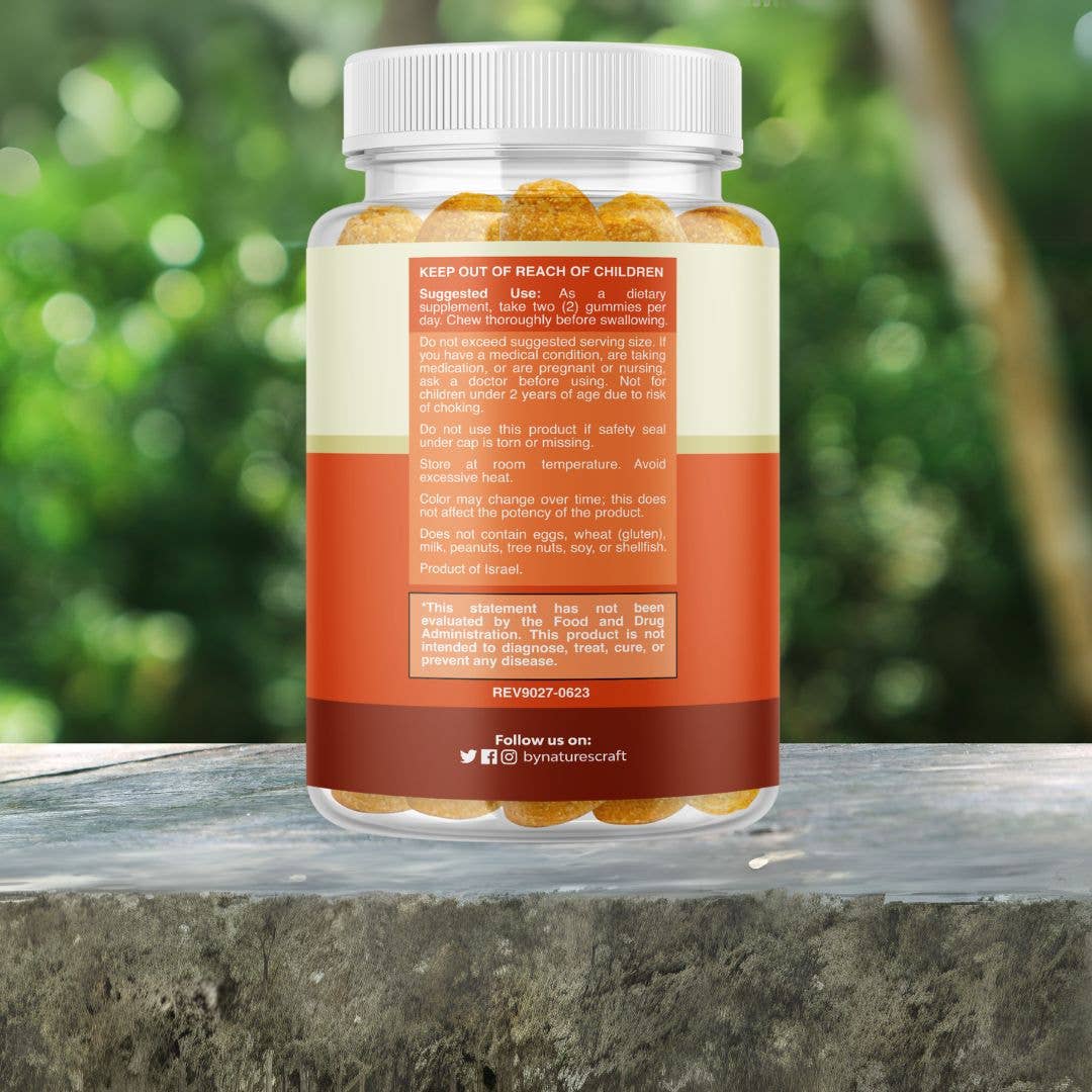 Nature's Craft - Wholesale Oral Supplement/Vitamin - Turmeric Gummies – Immune Health for Bone & Joint, 60ct1