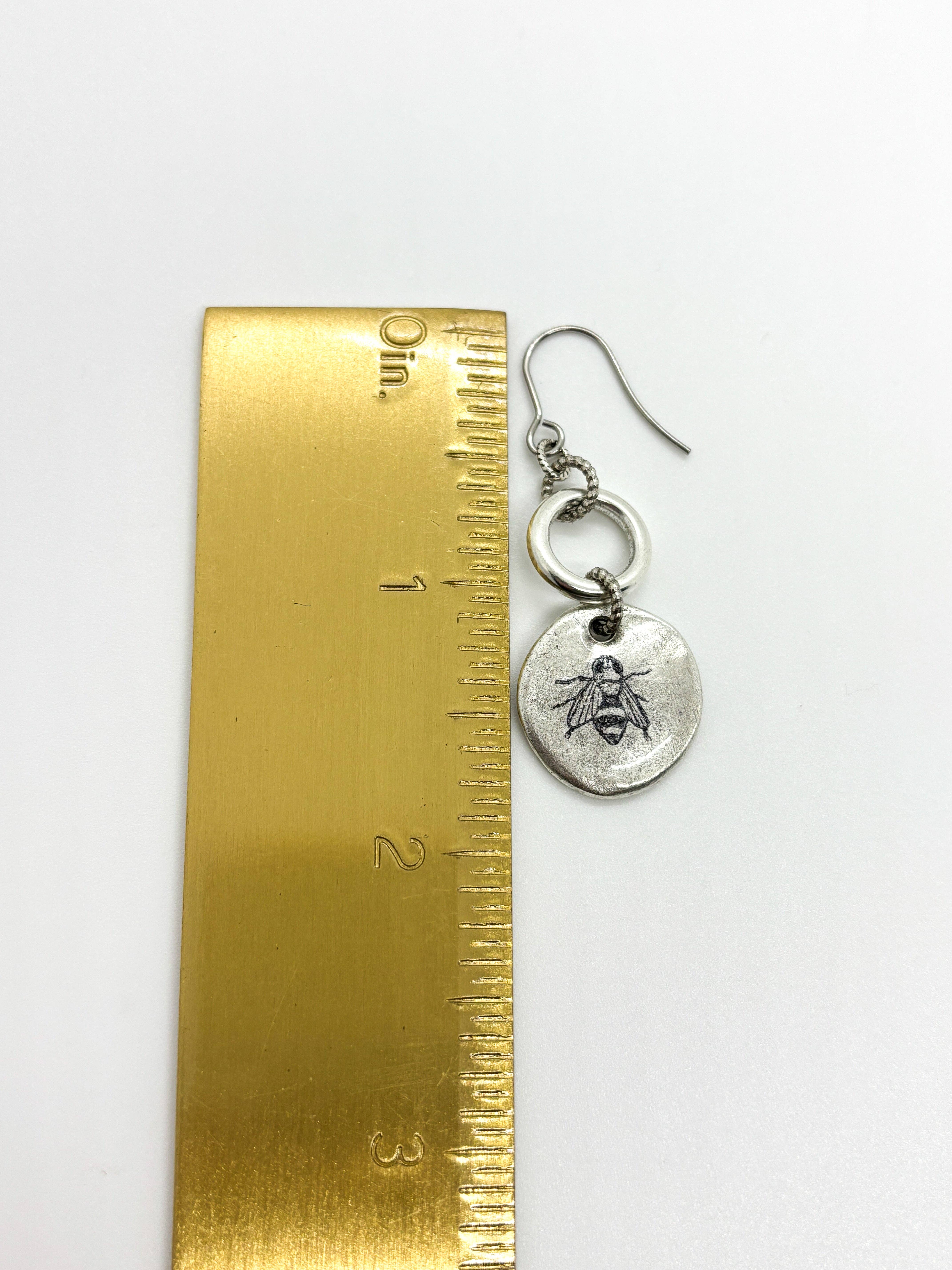 Jenica Jewelry - Wholesale Dangle Earrings - Gold Bee Dangle Earrings2