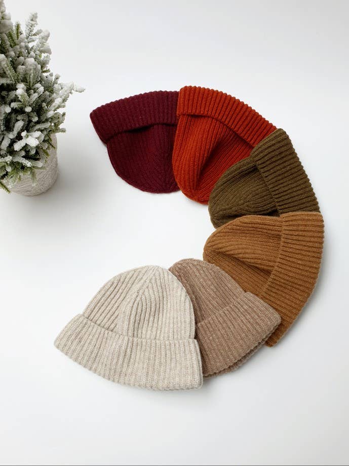 Comfortarians - Vendita all'ingrosso Berretto - Donna - Cappello Basic in 100% Lana Merino3