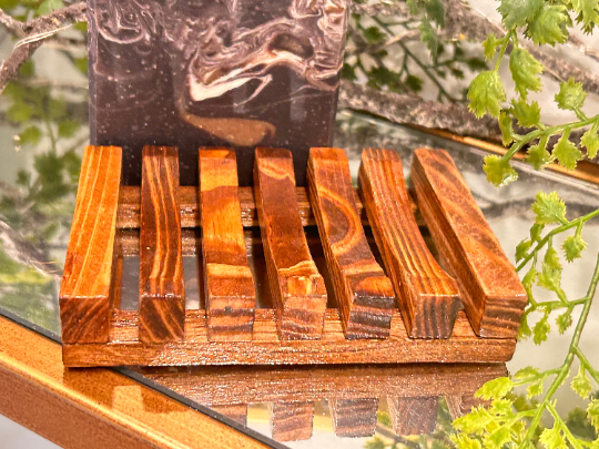 Bare Natural Soap Co – Saboneteira por atacado – Saboneteira de madeira | Saboneteira Artesanal de Pinho4