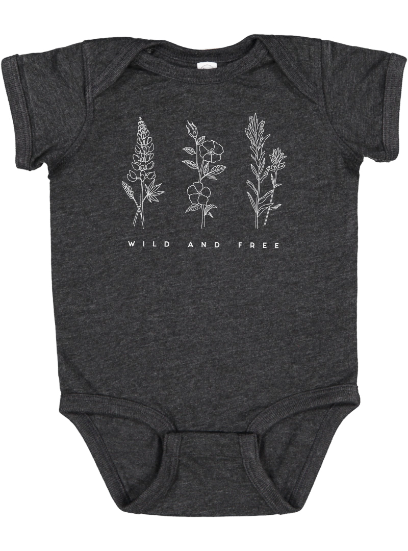 Made of Mountains - Wholesale Bodysuit (Non-Footed) - Baby - Wild and Free Onesie1