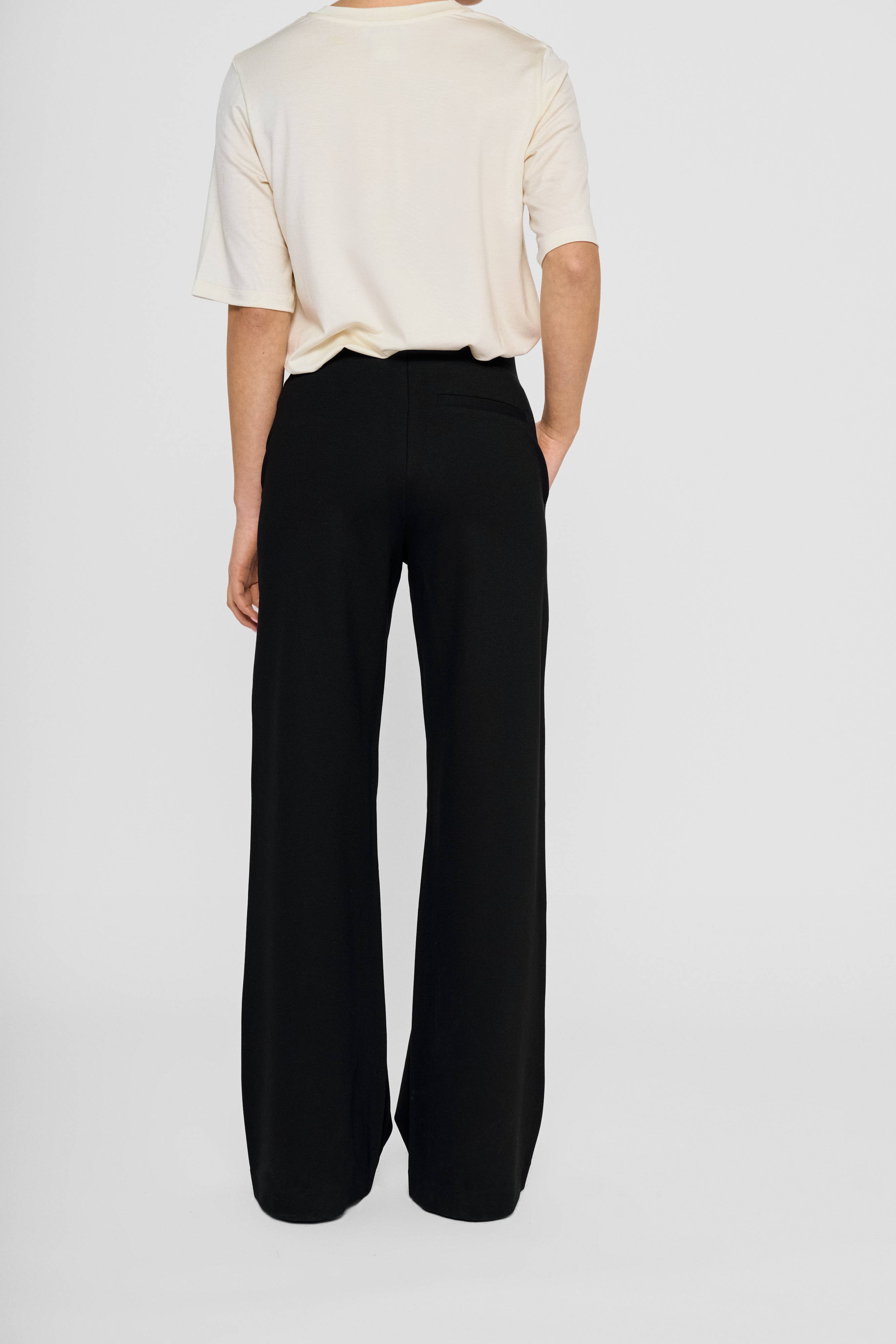 Leia Wide Pants – Black for wholesale on Faire3