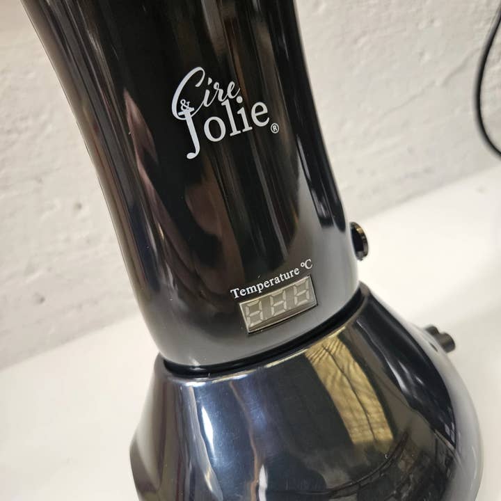 Cire & Jolie – Dispositivo eletrónico para cuidados com a pele por atacado – Aquecedor digital preto para cartucho C&J2