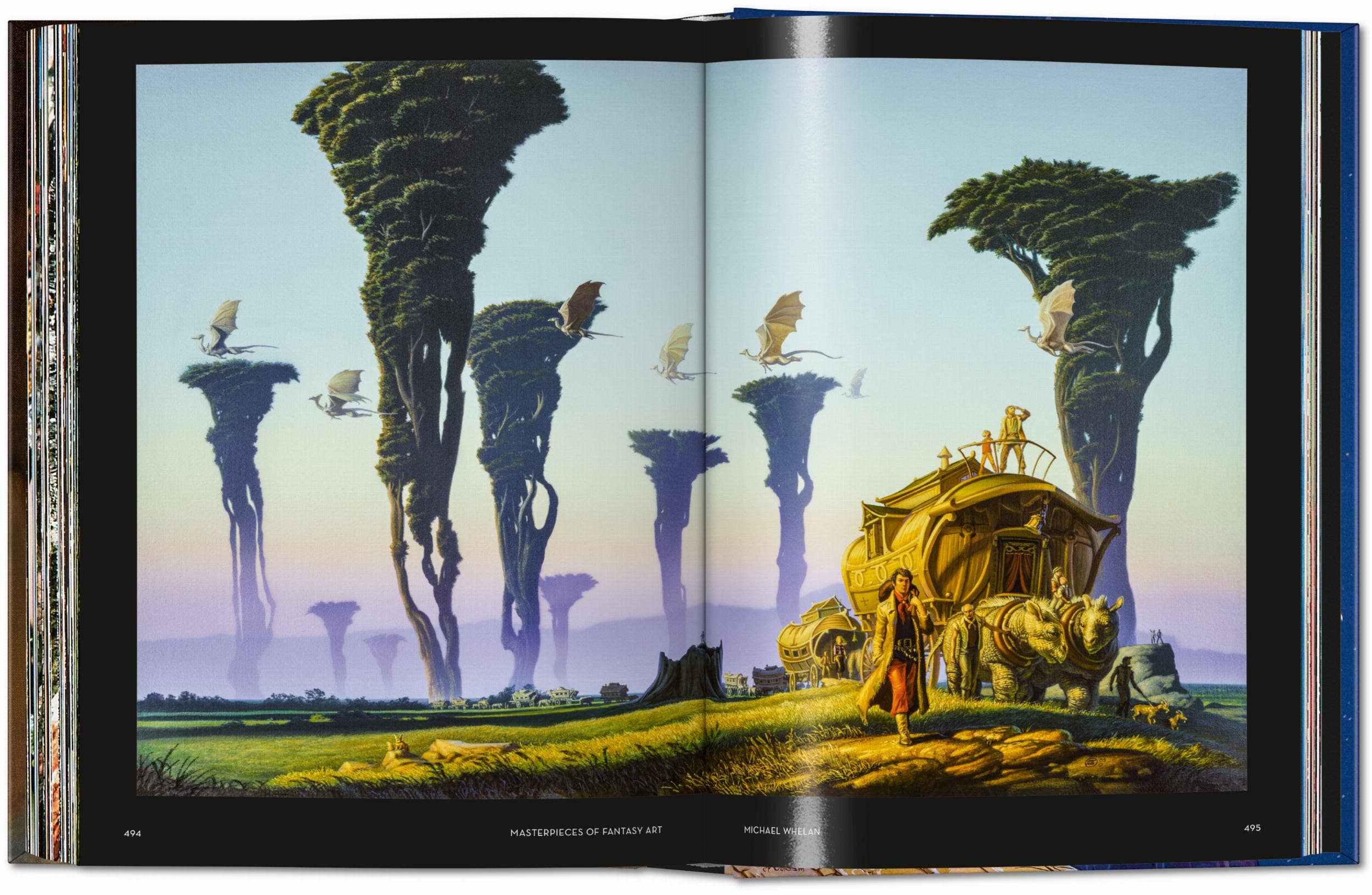 TASCHEN America - Wholesale Display Book - Masterpieces of Fantasy Art. 45th Ed. (German, French, English)8