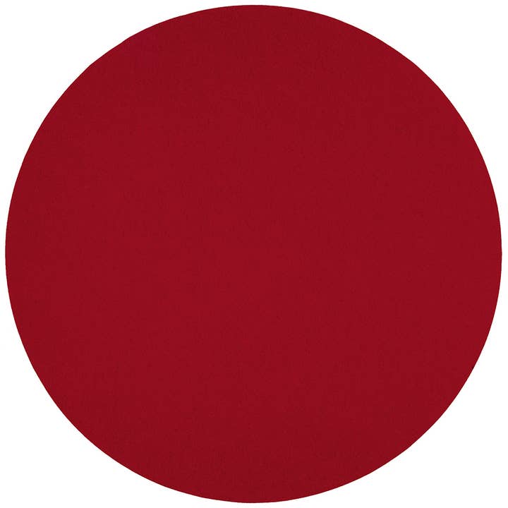 felt placemat round VE 16 for wholesale by Gilde Handwerk Macrander GmbH & Co. KG