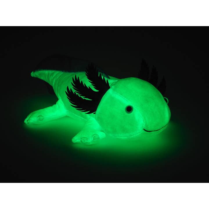 Uni Toys - Wholesale Stuffed/Plush Toy - Kids & Baby - Axolotl - Glows In The Dark - 32 cm - Cuddly/Plush Toy1