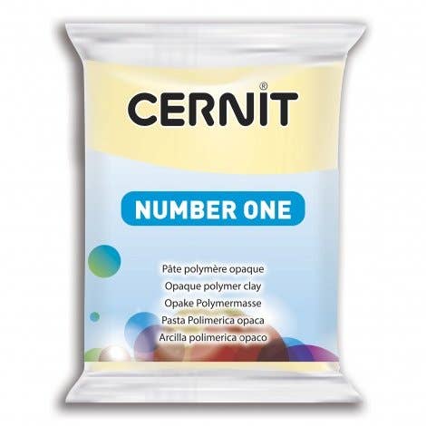 Zwajomi Clay - Wholesale Craft Supplies - Cernit No. 1 [56g] Vanilla 7300