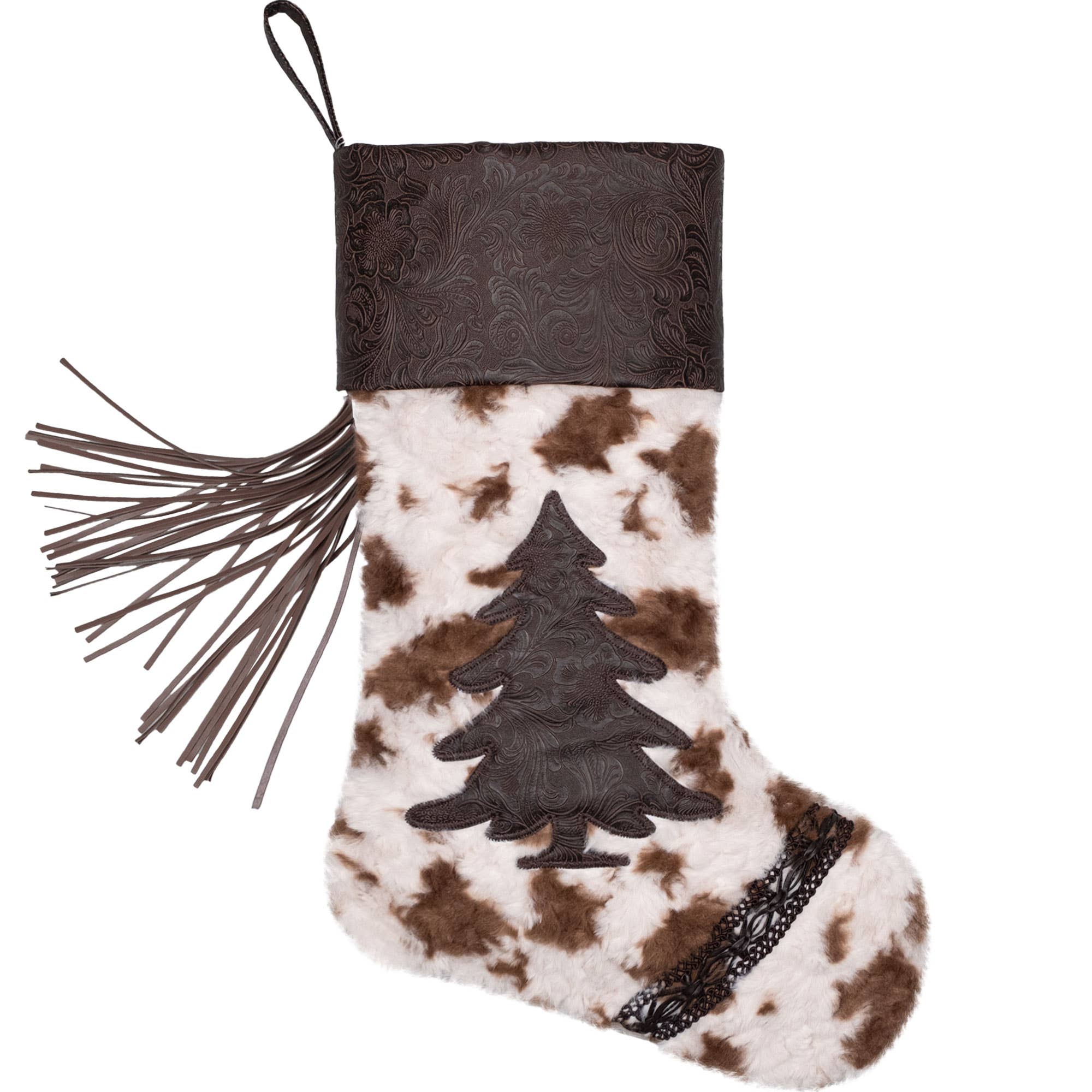 GEXWORLDWIDE – wholesale Holiday Stocking – New Western Cowboy Embroidered Christmas Stocking12