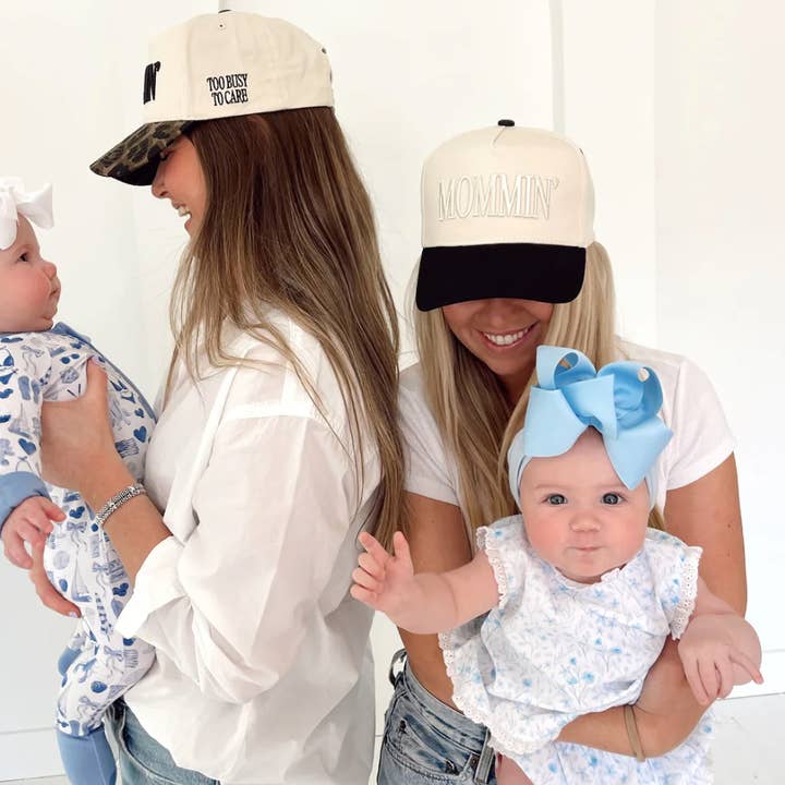 KENZKUSTOMZ - Wholesale Trucker Hat - Women's - Mommin' - Black Vintage Trucker Hat