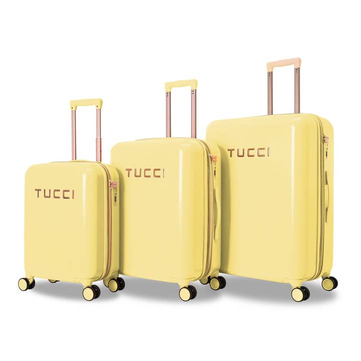 Titanio Travel Goods Group - Wholesale Luggage - TUCCI RACCOLTO 3-Piece Luggage Set