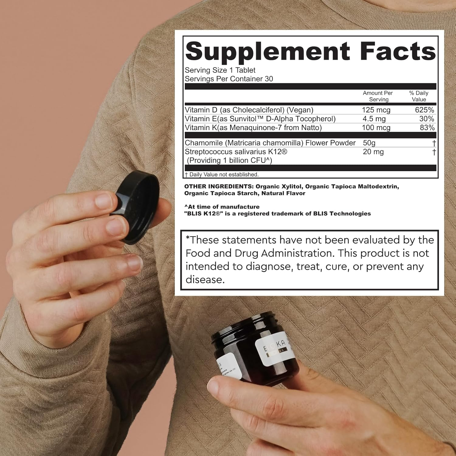 Boka - Wholesale Oral Supplement/Vitamin - Vital Bite Pre + Probiotic Tablets7