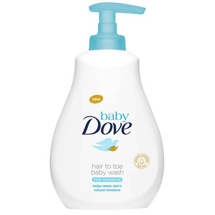Dove Baby Head To Toe Wash Rich Moisture 400 ml for wholesale by Deluxe Import Trading