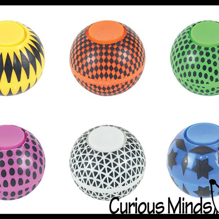 Curious Minds Toys - Wholesale Fidget Toy - Kids - 1 Spinning Ball - Fidget Spinner Toy - Spinning Hand Fidget1