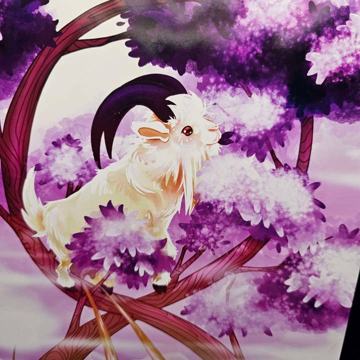 Heiðrún Art Print for wholesale by DeadOn Studios