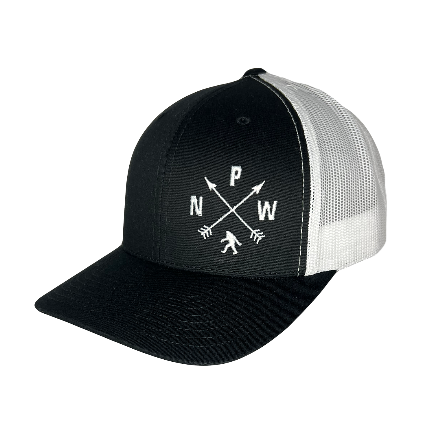 Direction Apparel - Wholesale Trucker Hat - Unisex - Sasquatch Arrows Trucker Cap0