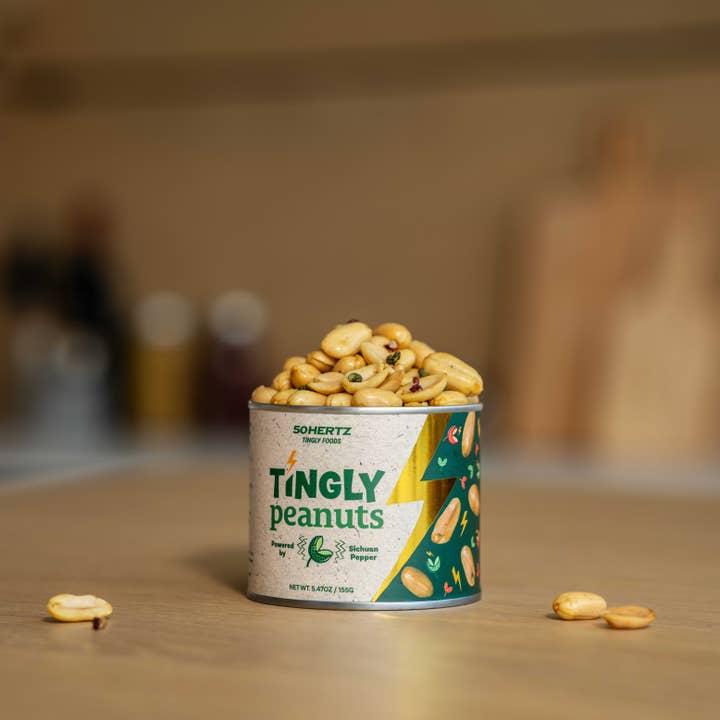 50Hertz Tingly Foods - Wholesale Nuts - Unique Tingly Sichuan Pepper Peanuts