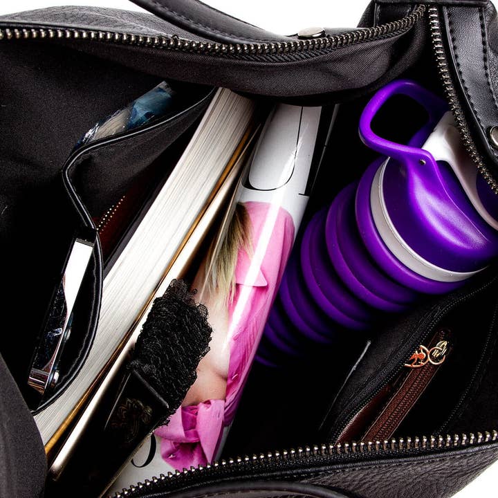 ERIUM - Bags and Accessories - Wholesale Top Handle Bag - Women's - Handbag and/or shoulder strap Eerium for Lady Black4