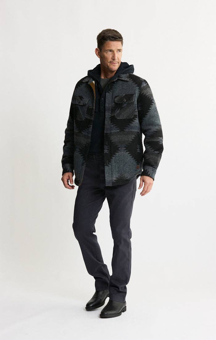 JACHS NY - Wholesale Jacket - Men's - Sherpa Lined Wool Jacket26