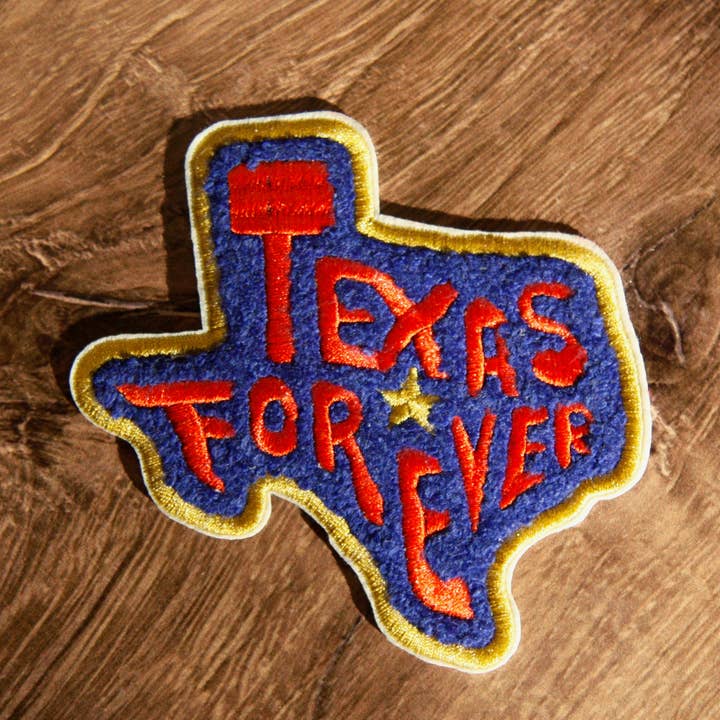 Chenille Texas Forever State pour la vente par NateDuval.com