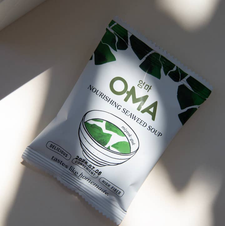 OMA Food - Wholesale Soup - Seaweed Soup Bone Broth based, individual pack