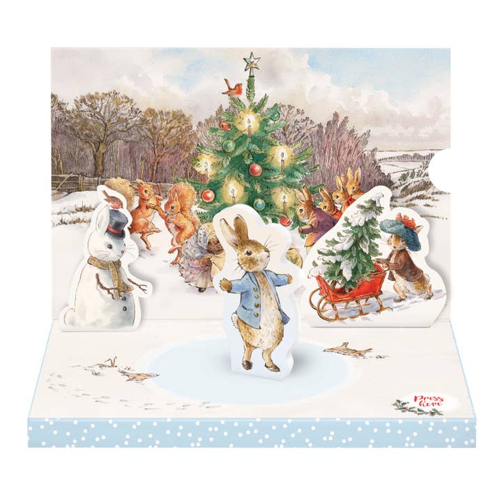 Peter Rabbit Music Box Card for wholesale by My Design Collections