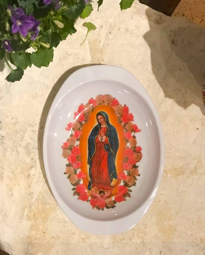 Tienda Esquipulas distribution - Vendita all'ingrosso Ciotole/Piatti decorativi - Ciotola in melamina Vergine di Guadalupe2
