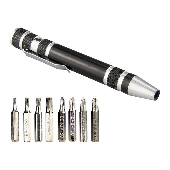 8-i-1 Magnetisk Skruvmejsel för wholesale av The Source Wholesale LTD