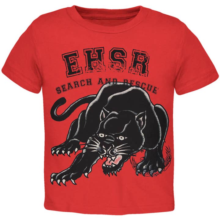 Official Store - Wholesale Screen Printed T-Shirt - Kids - Ed Hardy - Panther Search Little Kid's T Shirt